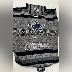 NFL Dallas Cowboys Black and White Backpack